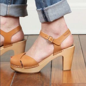 Swedish Hasbeens Merci Sandal Size 39 (8.5)